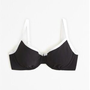 Abercrombie curve love 90s clean underwire bikini top